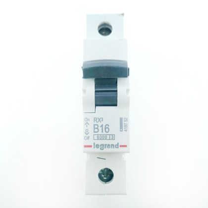 Legrand Tenby 419752 RX3 B16 16A 16 Amp MCB Circuit Breaker Type B